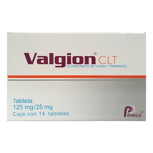 Valgion Clt 125/25 Mg Con 14 Tabletas