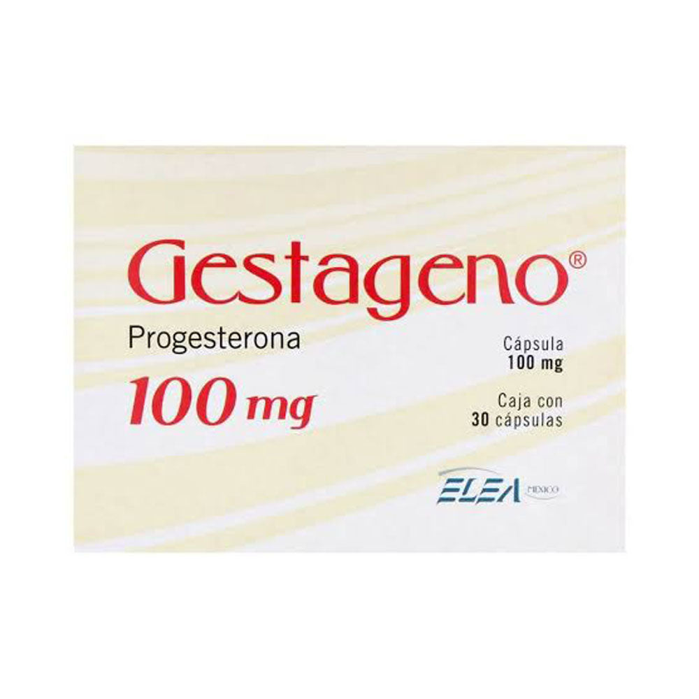 Gestageno 100 Mg Capsulas Con 30