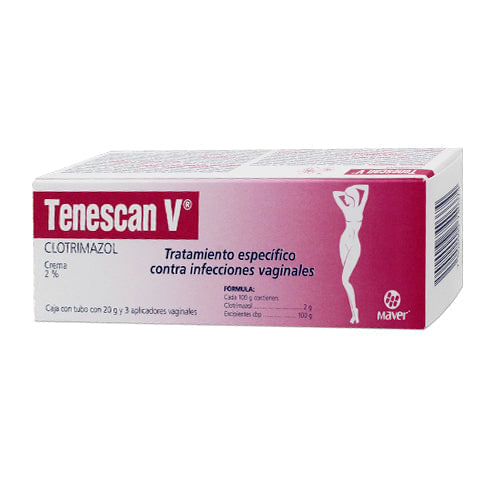 Tenescan V (Clotrimazol) Crema 2%