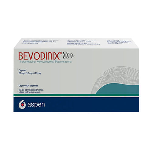 Bevodinix 25 215 0.75 Mg Capsulas 20