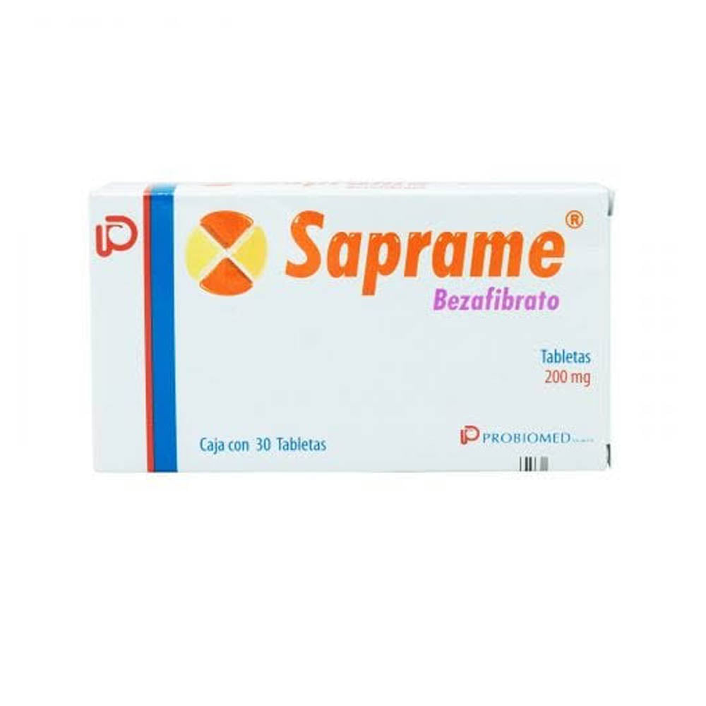 Saprame 200 Mg Capsulas Con 30