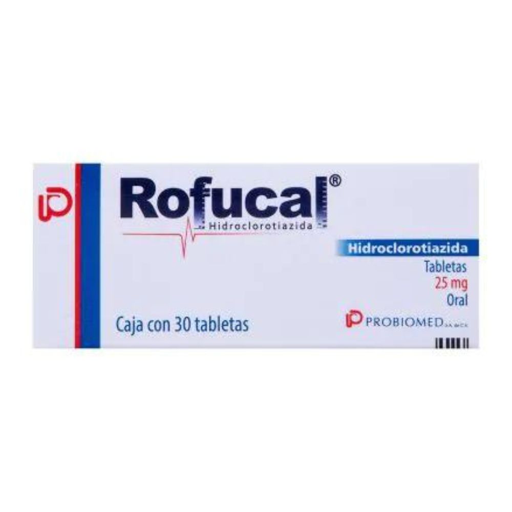 Rofucal 25 Mg Tabletas Con 30