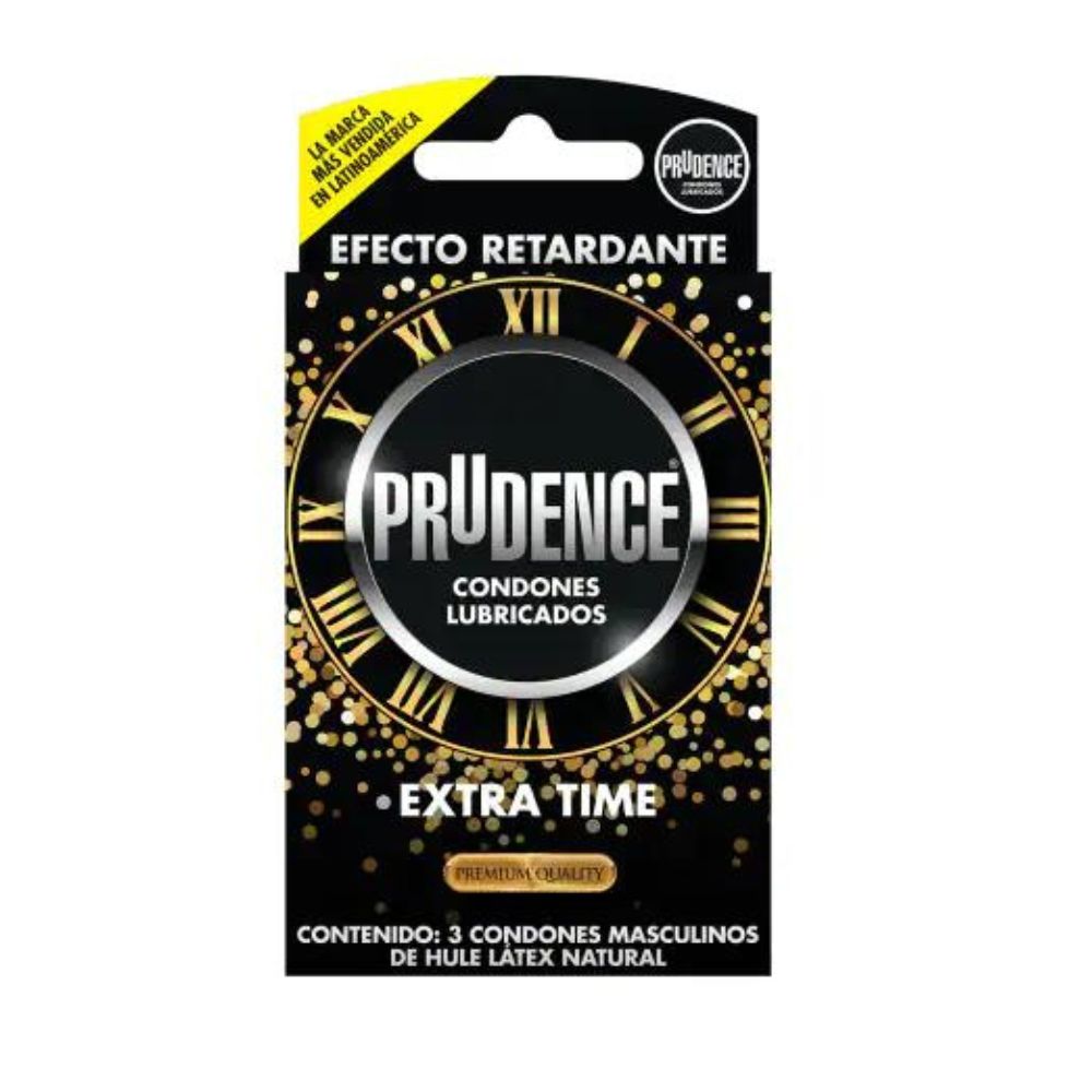 Preservativo Prudence Retardante Con  3 Piezas 