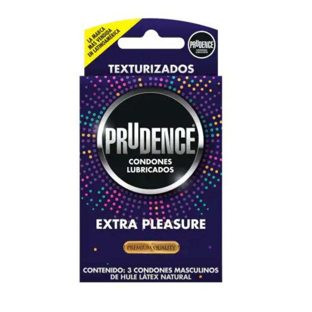 Preserv Prudence Extra Pleasure Con 3 Piezas