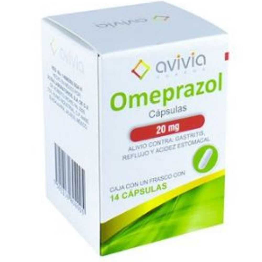 Omeprazol 20 Mg Con 14 Capsulas