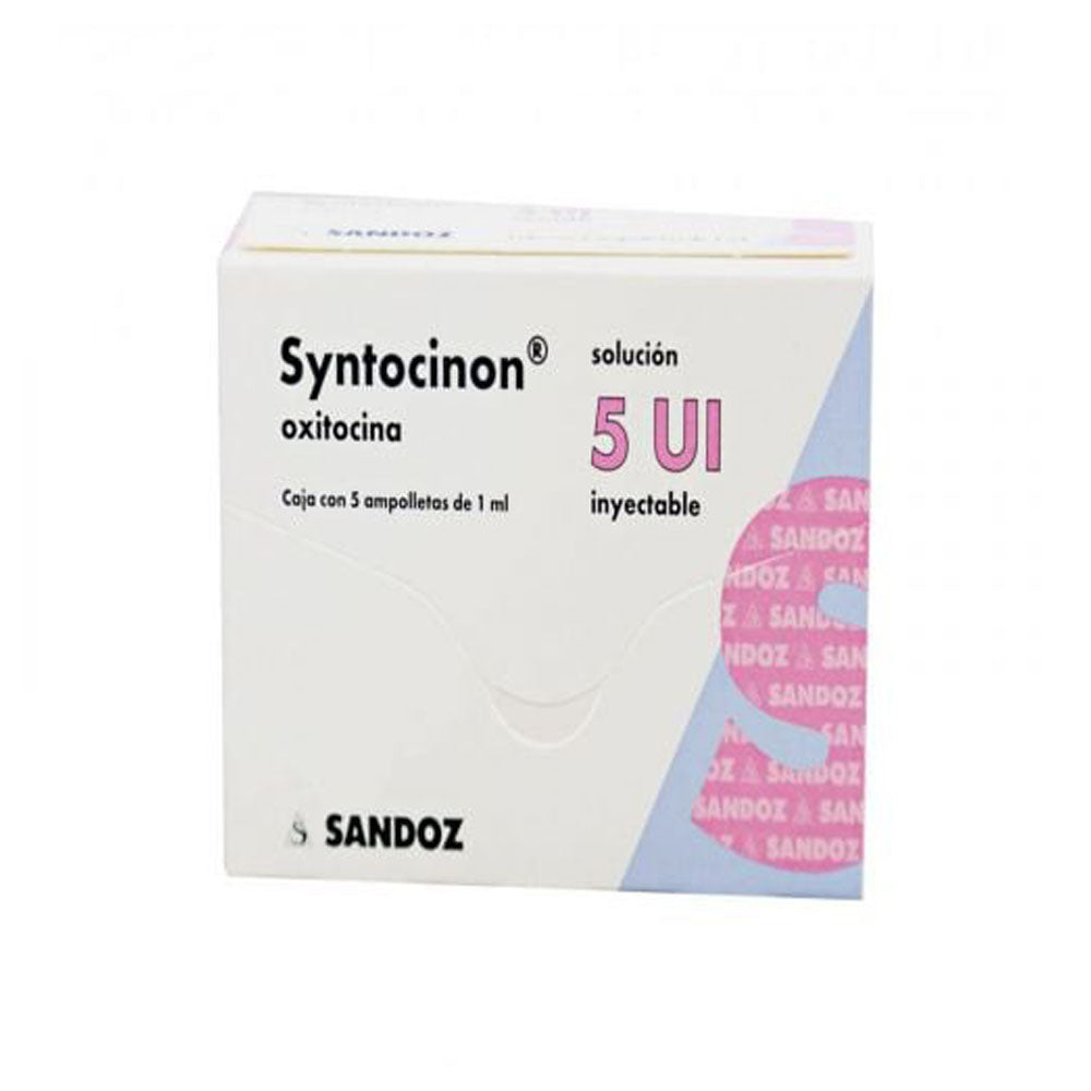 SYNTOCINON (OXITOXINA) 5 U AMPOLLETAS 5X1 ML