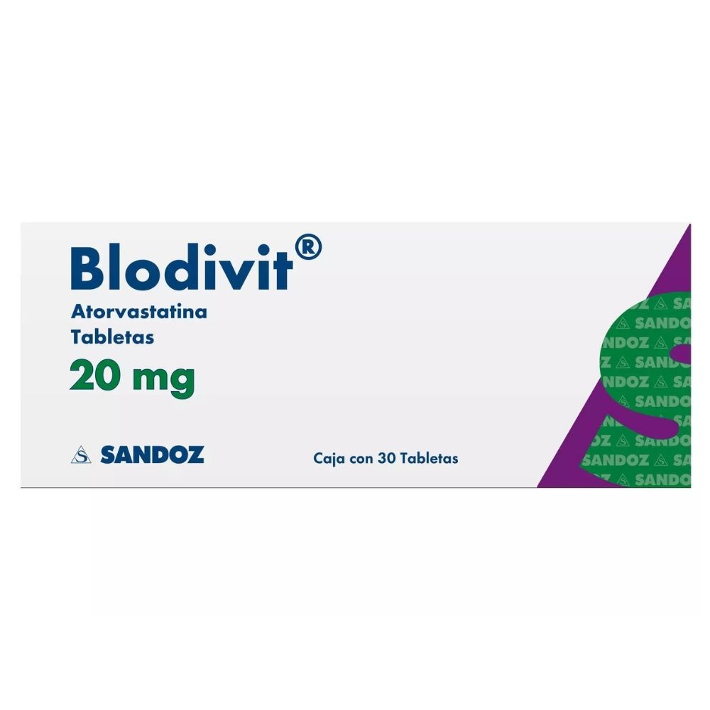 BLODIVIT 20 MG TABLETAS 30