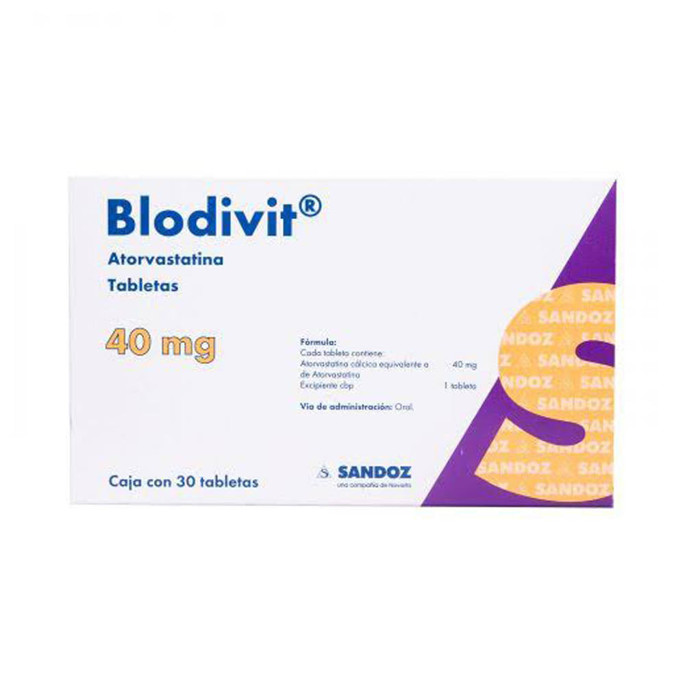 BLODIVIT 40 MG TABLETAS 30