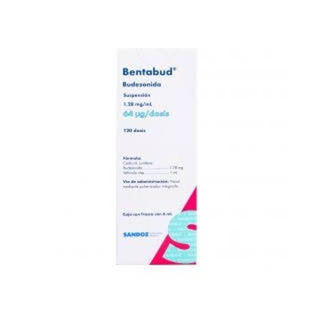 BENTABUD 1.28 MG (64 UG) SUSPENSION  6 ML 120 DOSIS