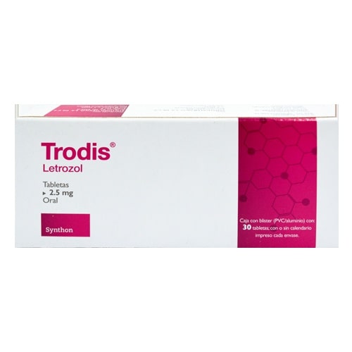 Trodis (Letrozol) 2.5 Mg Con 30 Tabletas