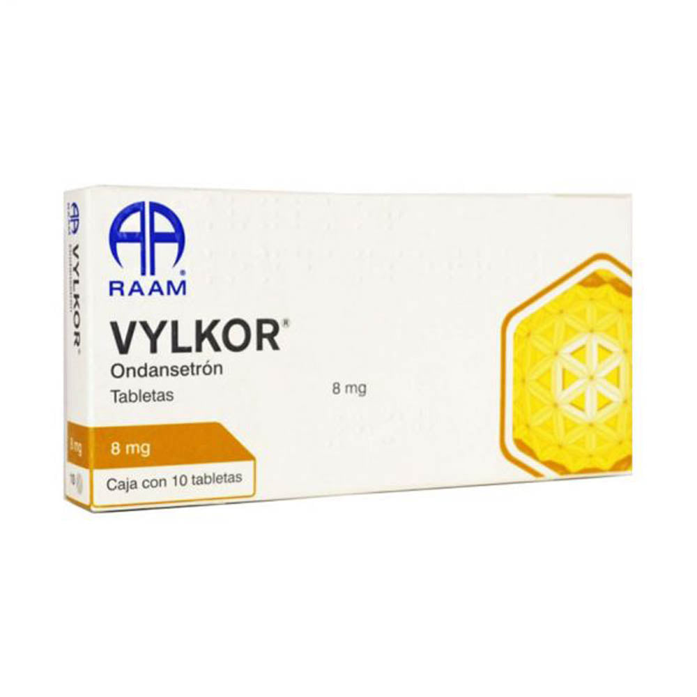 VYLKOR (ONDANSETRON) 8 MG TABLETAS 10