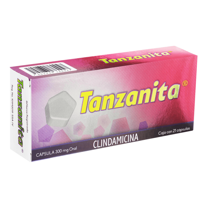 Tanzanita 300 Mg 21 Capsulas