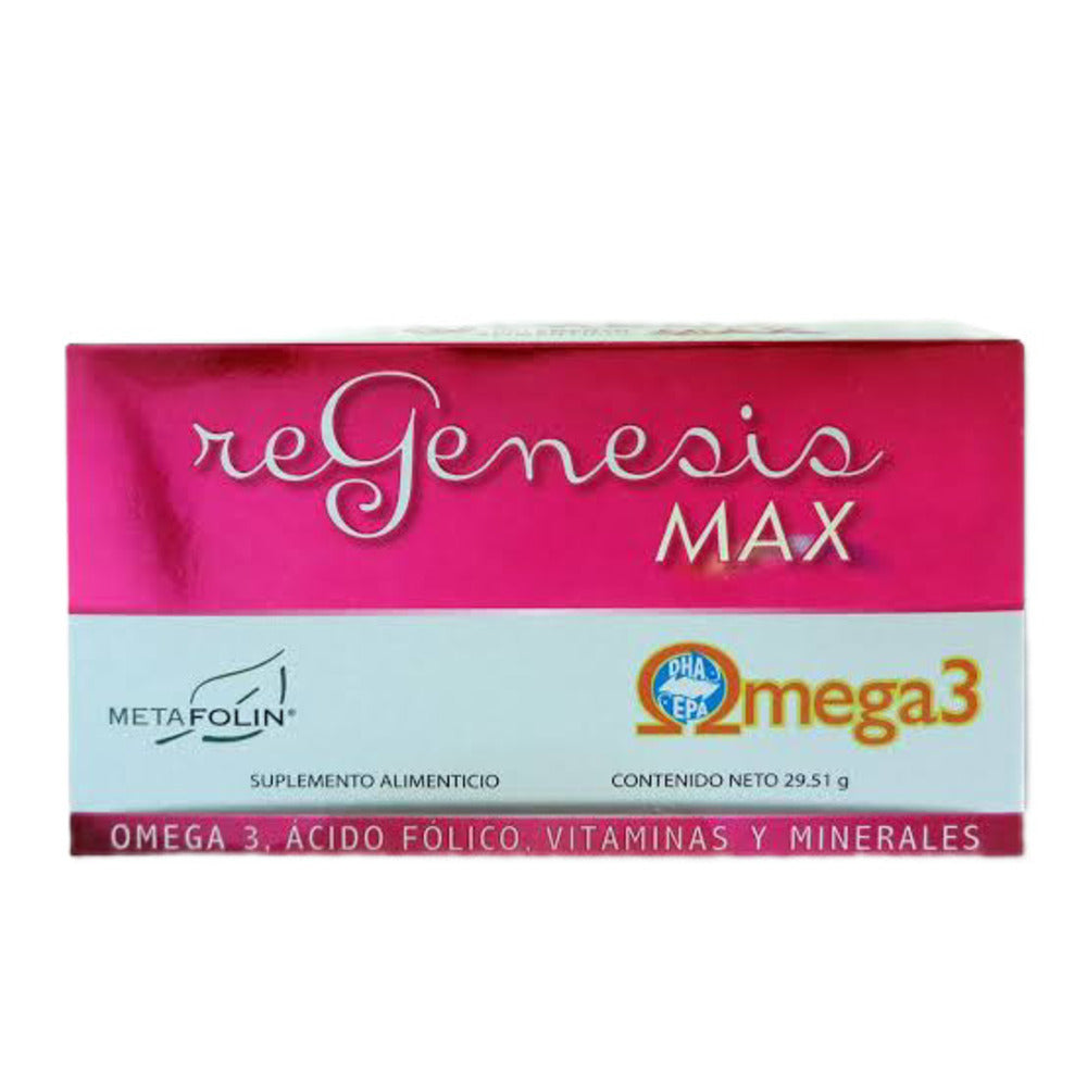 Regenesis Max Suplemento Alimenticio 28.164 G Tabletas 30