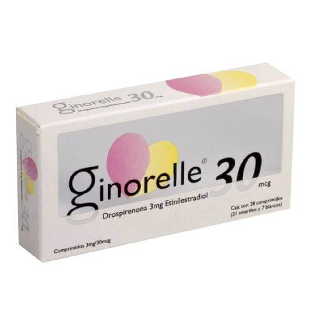 Ginorelle 30 3Mg 30 Mcg Comprimidos 28