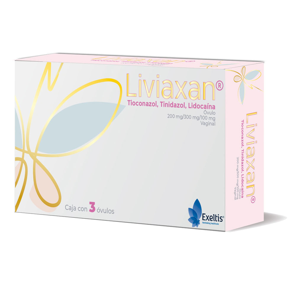 Liviaxan 200/300/100 Mg Con 3 Ovulos