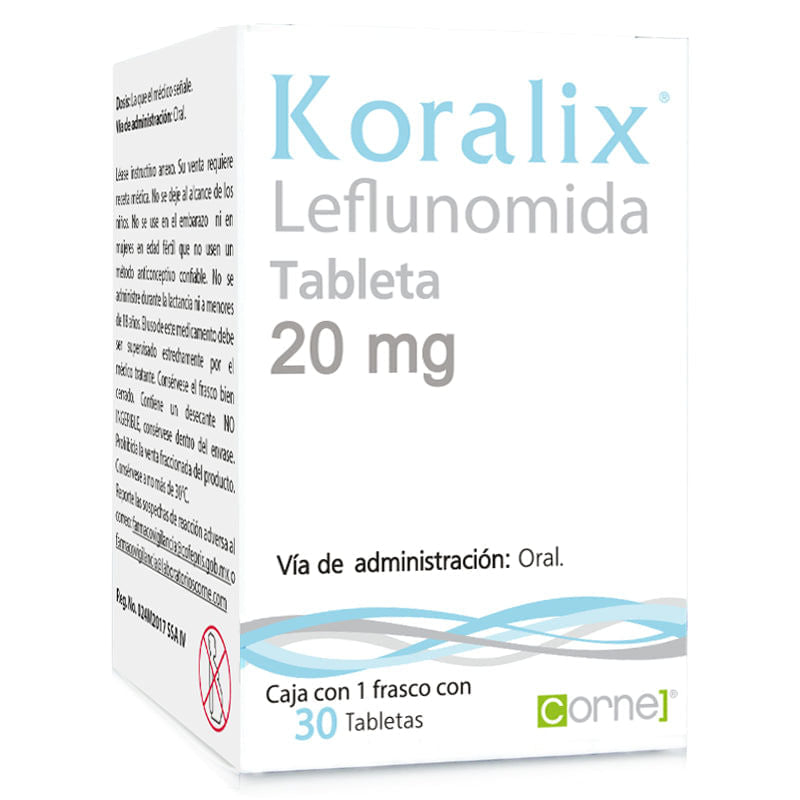 Koralix 20 Mg Tabletas 30