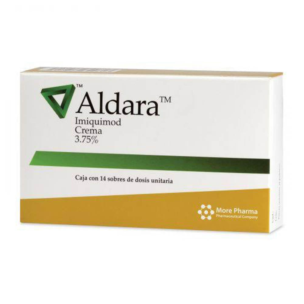 ALDARA CREMA 3.75 250 MG SOBRES 14