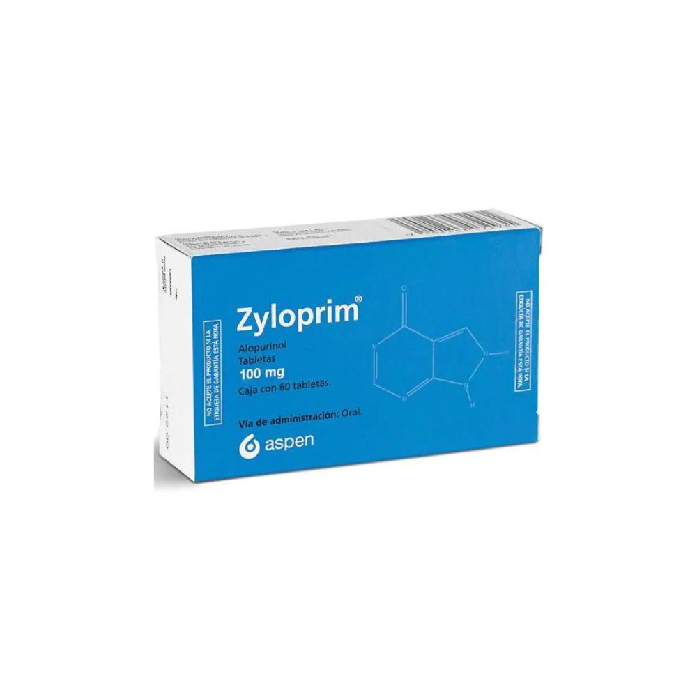 ZYLOPRIM 100 MG TABLETAS 60