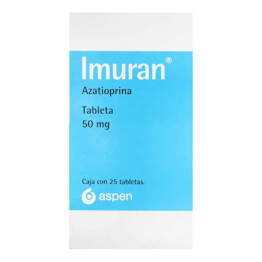 IMURAN 50 MG TABLETAS 25