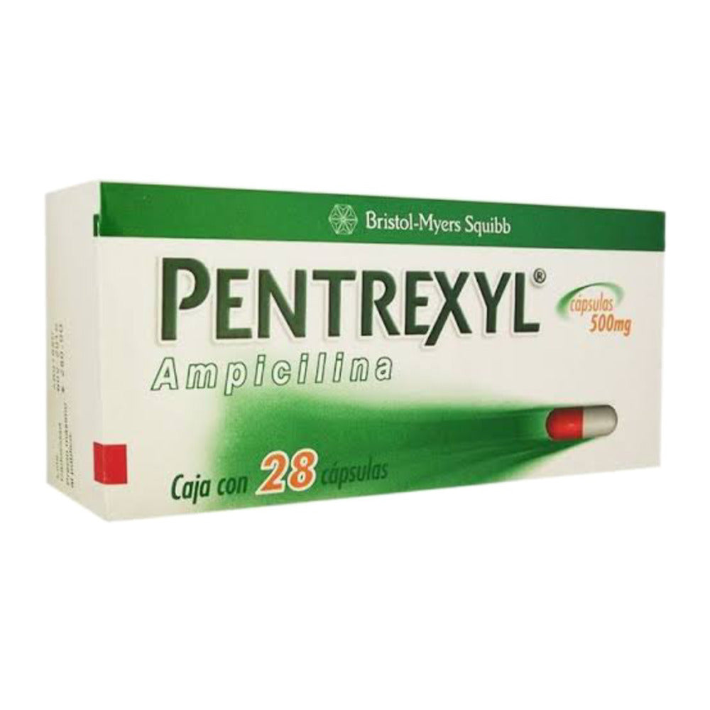 PENTREXYL 500 MG CAPSULAS 28