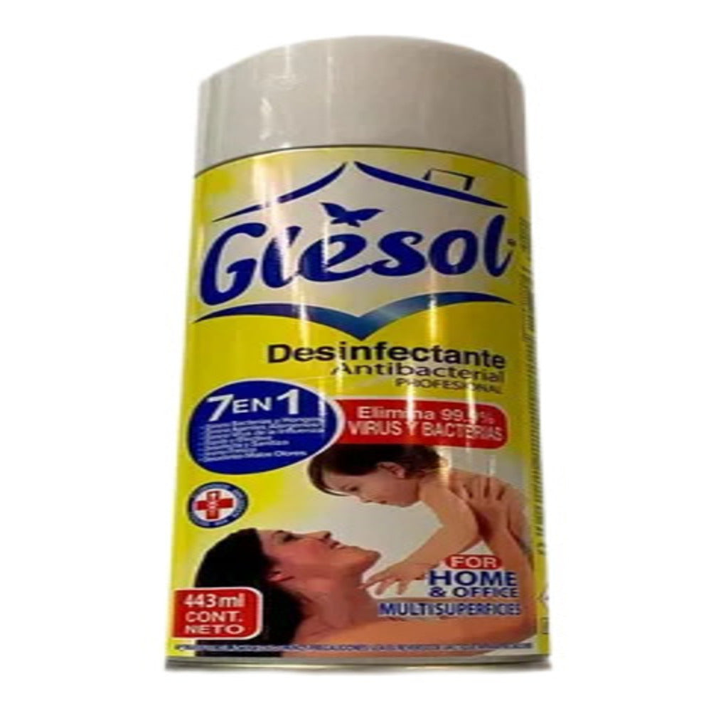 Desinfectante Antibacterial Glesol 7 En 1 443 Ml