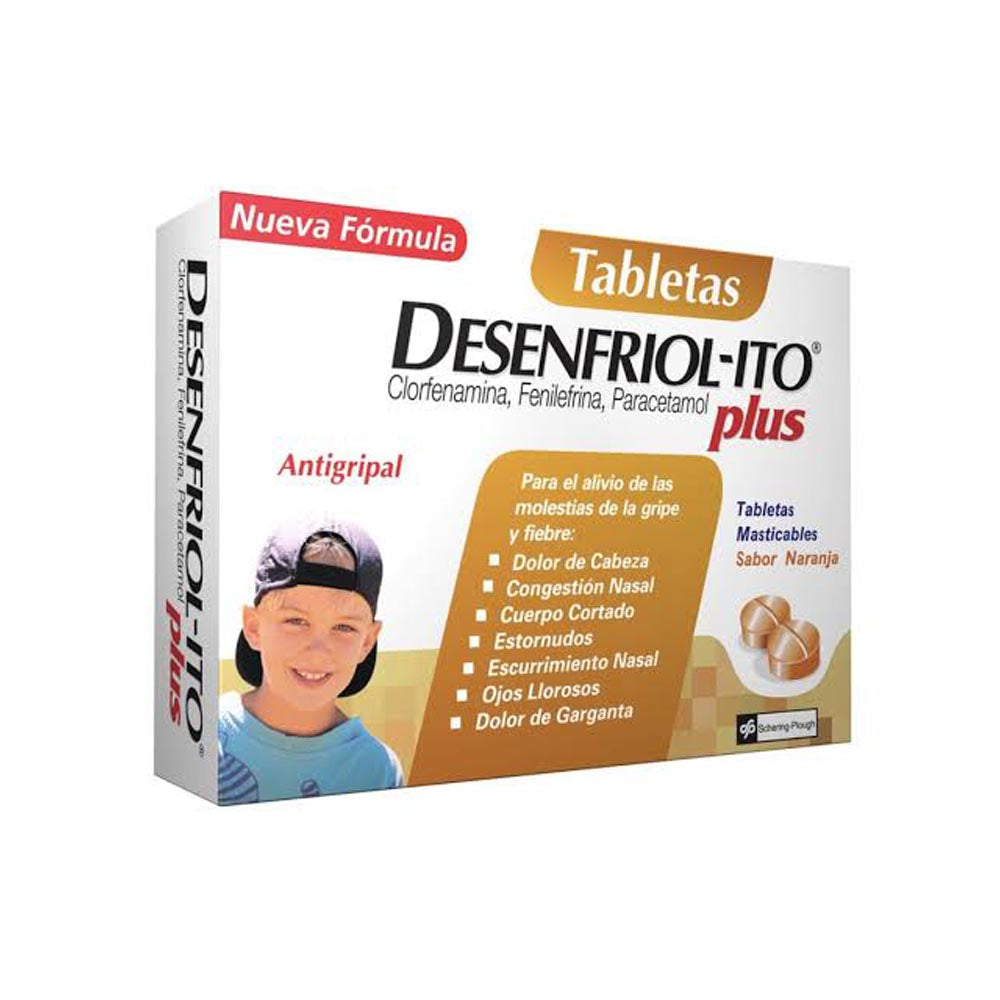DESENFRIOL-ITO-PLUS MASTICABLES TABLETAS 24