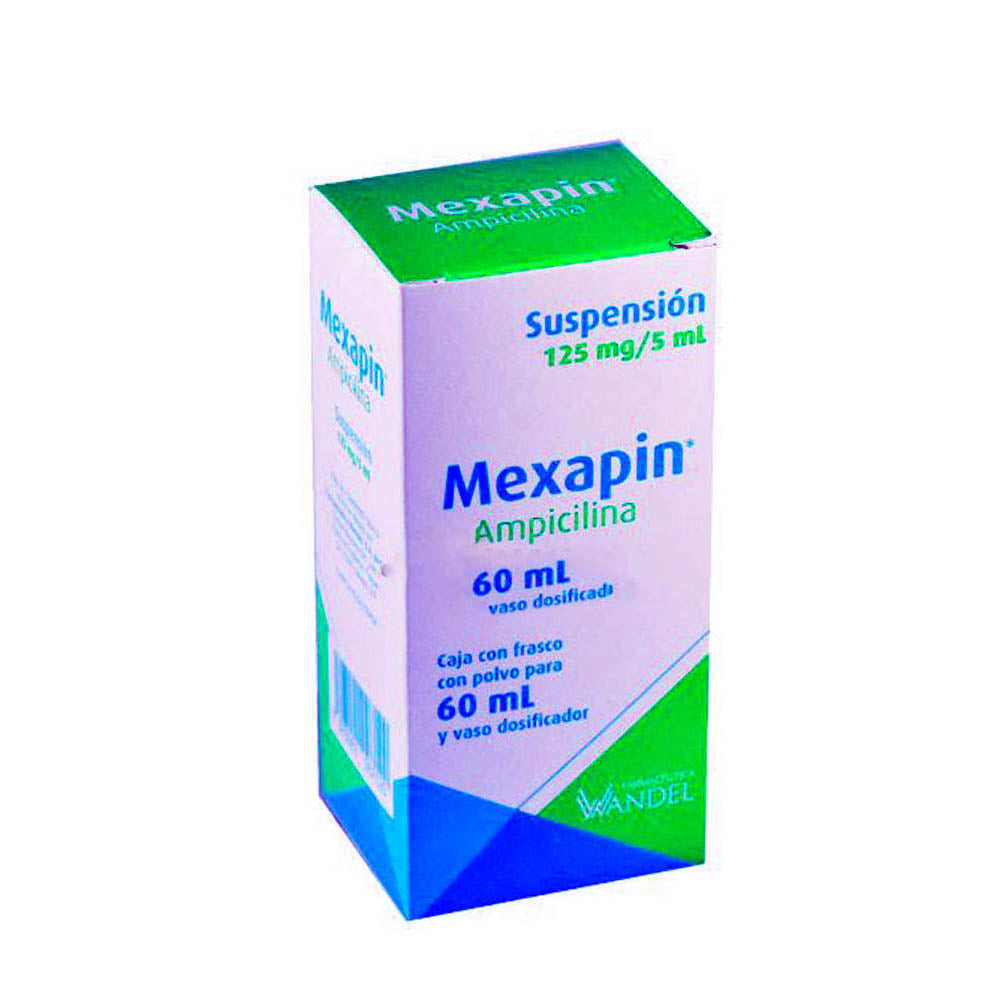 Mexapin (Ampicilina)  250 Mg Suspension  60 Ml