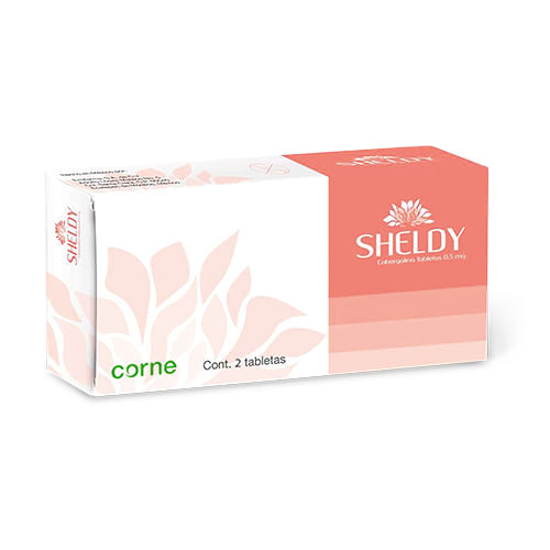 Sheldy (Cabergolina) 0.5 Mg Con 2 Tabletas