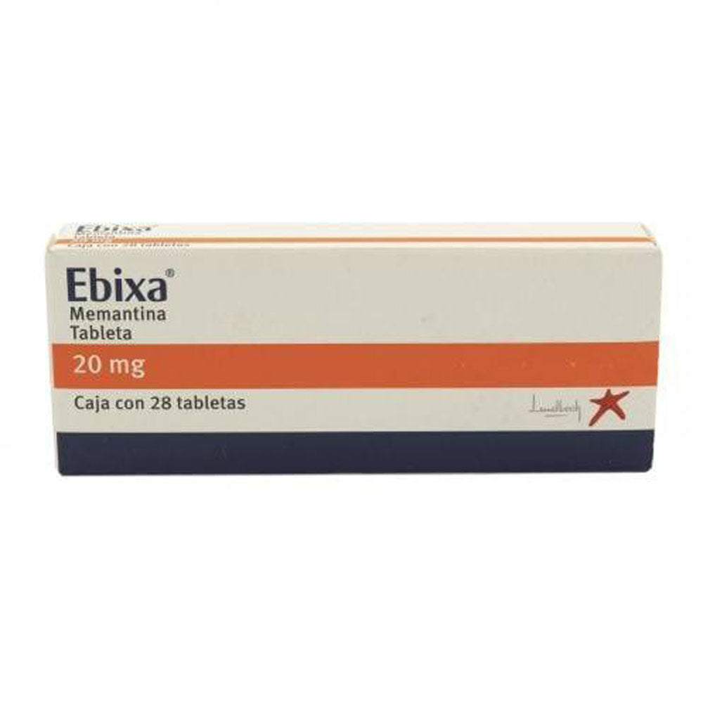 Ebixa (Memantina) 20 Miligramos Con 28 Tabletas