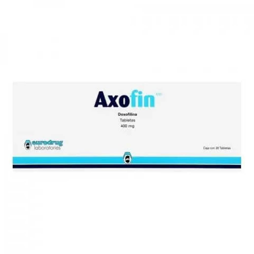 Axofin 400 Mg Con 20 Tabletas