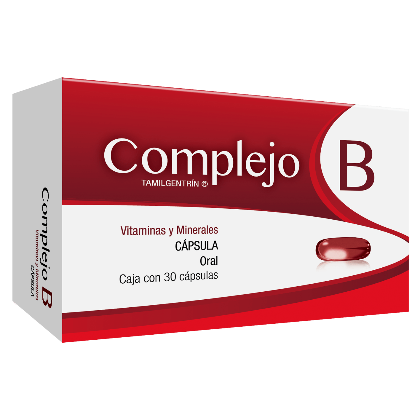Complejo B (Tamilgentrin) Pg Capsulas Con 30