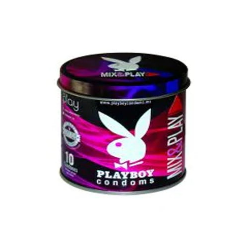 Preservativo Playboy Mix Play Con 10 Piezas