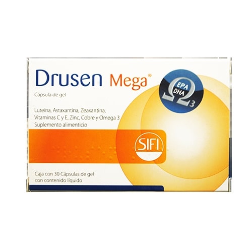 Drusen Mega Suplemento Alimenticio Con 30 Capsulas