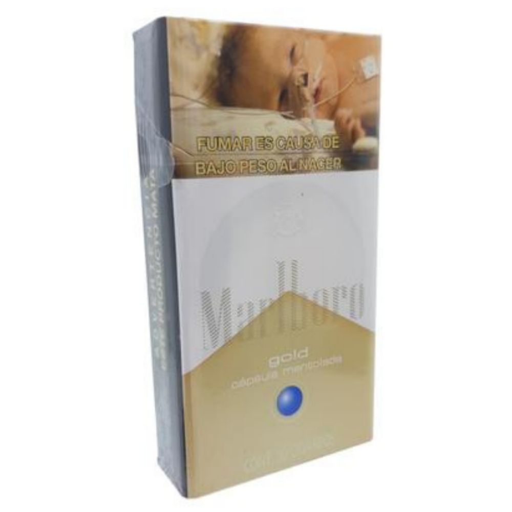 MALBORO GOLD CAPSULA MENTOLADA CON 20 PIEZAS
