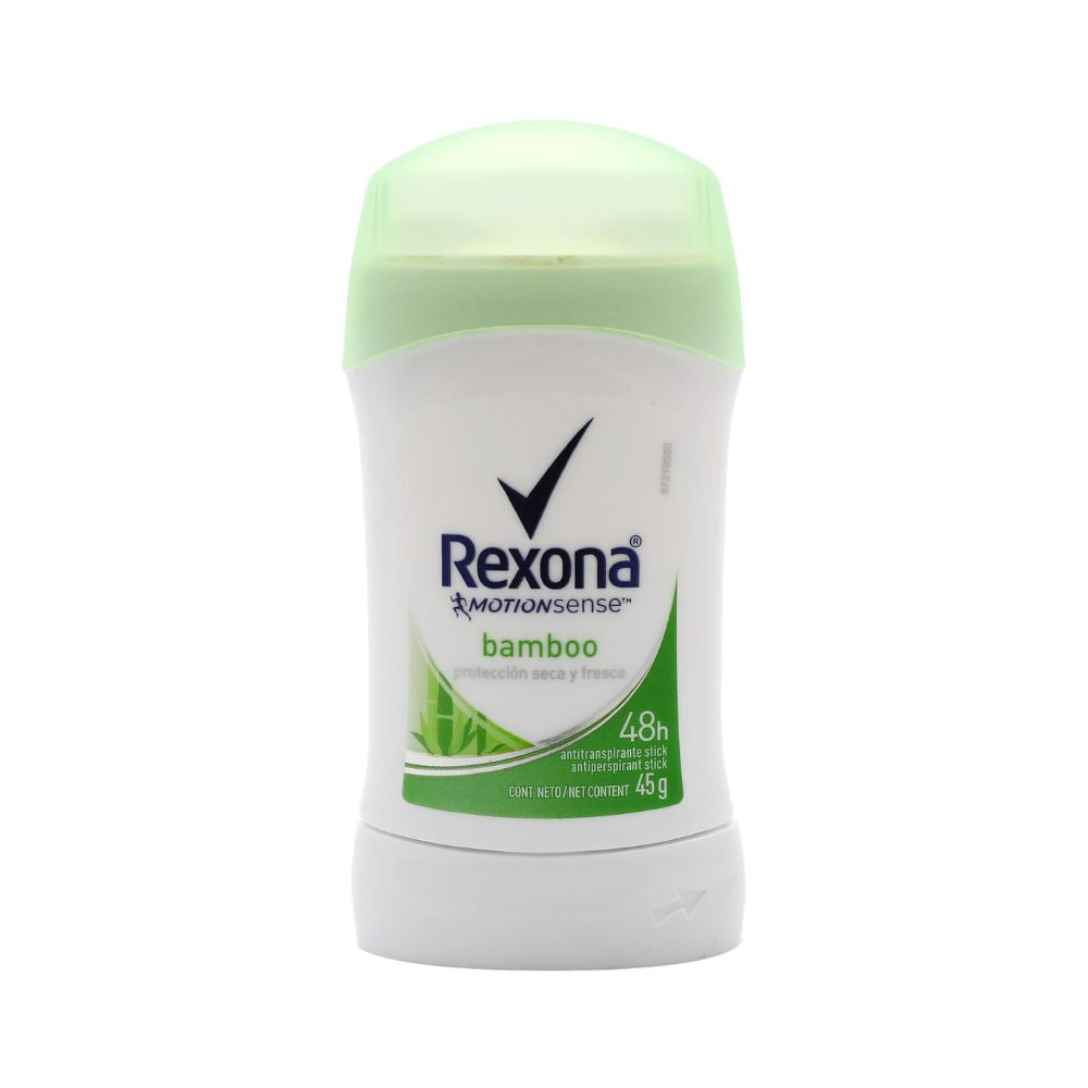 DESODORANTE REXONA BAMBOO 48 H STICK 45 G