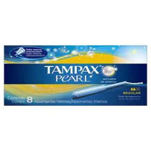 Tampones Tampax Pearl Regular 8