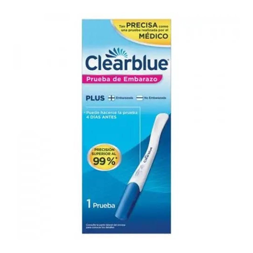 Prueba De Embarazo Clearblue Plus