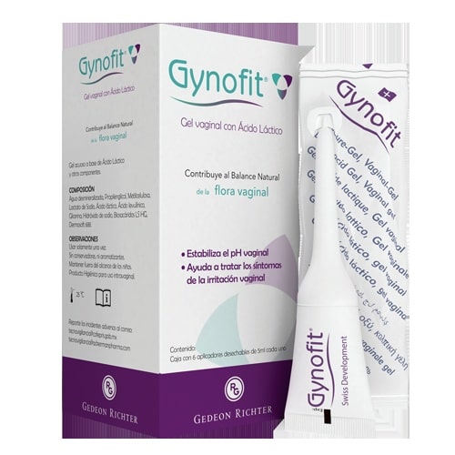 GYNOFIT GEL VAGINAL 6 APLICADORES 5 ML CON U