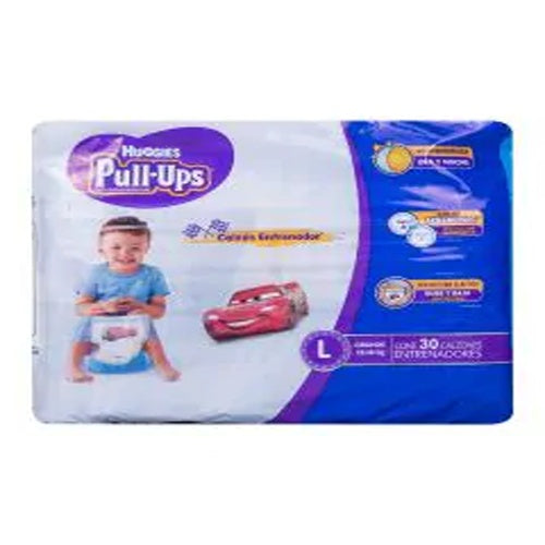 Calzon Huggies Pull Up Cars L Con 30