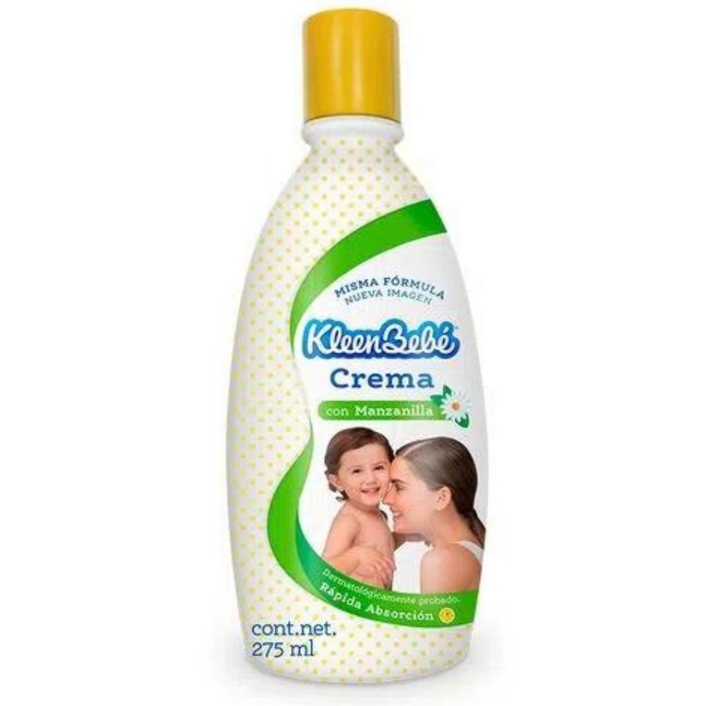 CREMA KLEEN BEBE MANZANILLA 275 ML