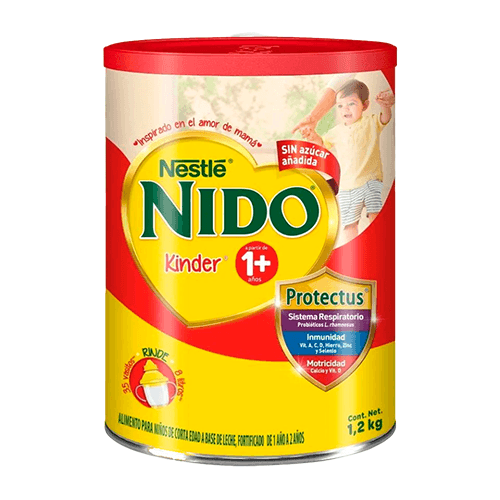 Leche Nido Kinder 1+ Polvo 1.2 Kg