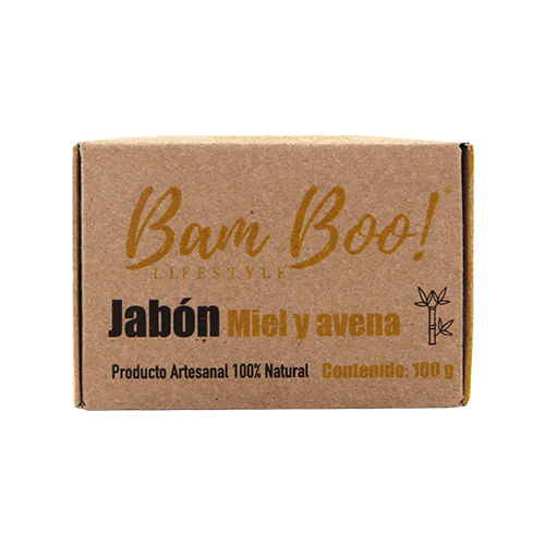 Jabon Bam Boo Lif Miel-Avena 100 G 