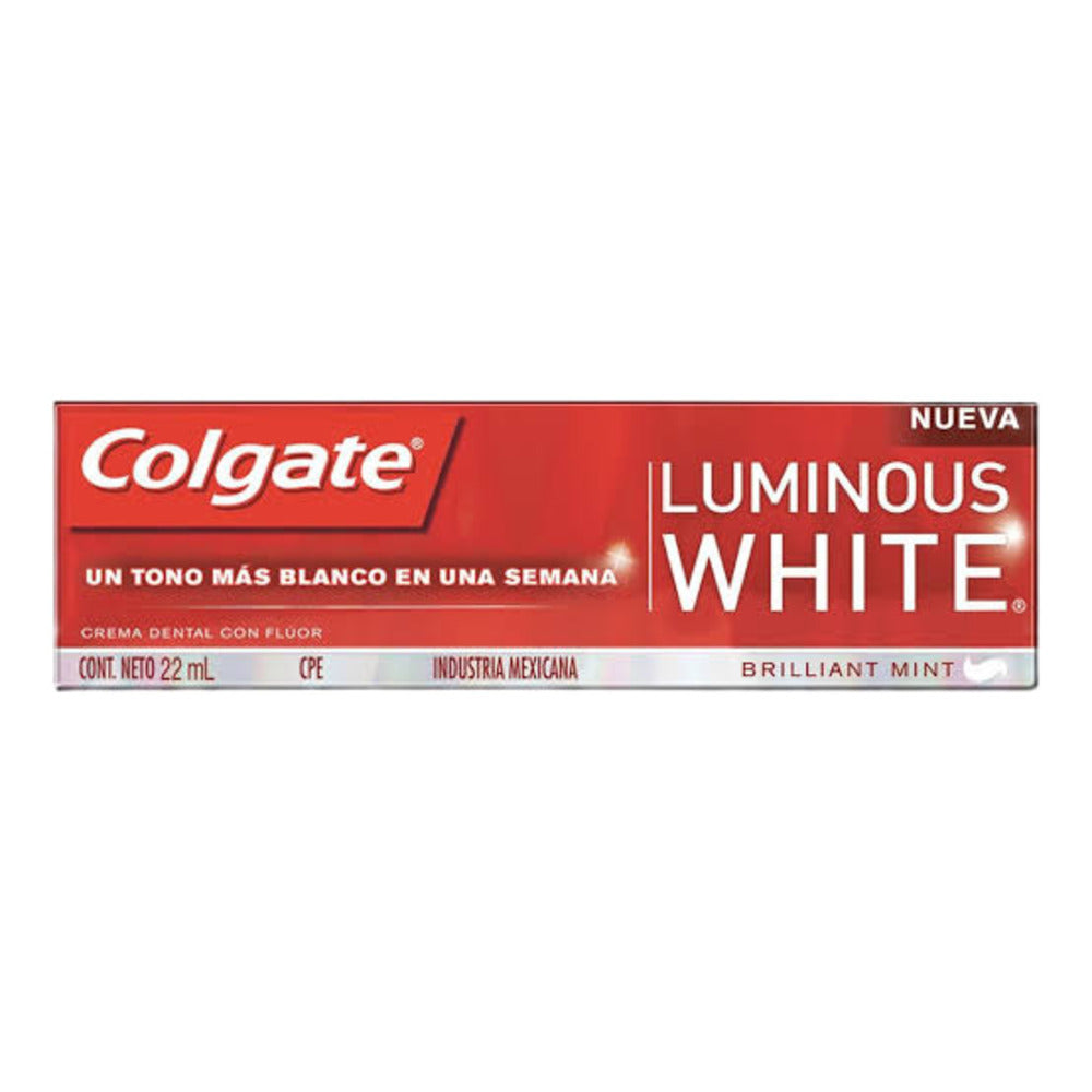 COLGATE LUMINOUS WHITE 22 ML