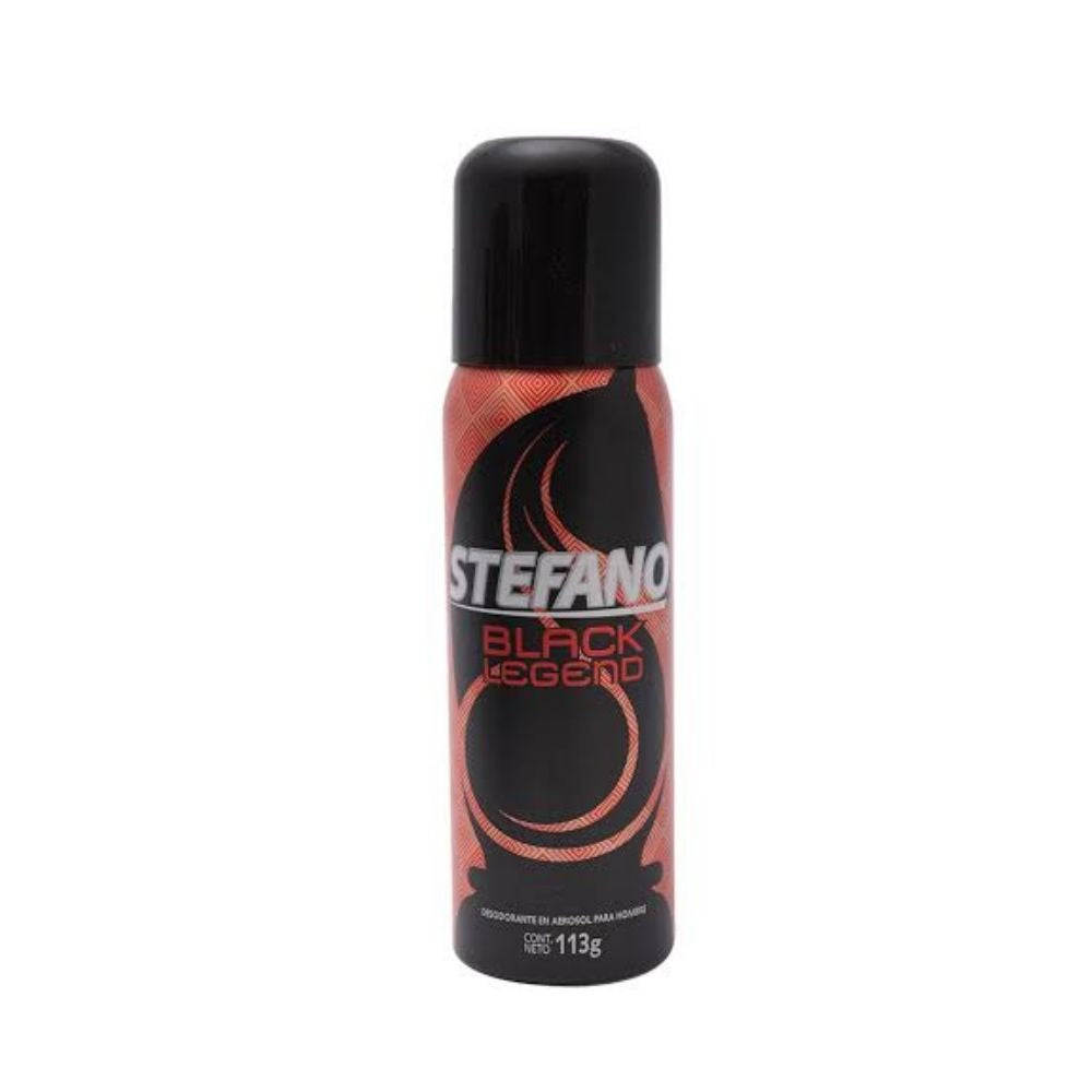 DESODORANTE STEFANO BLACK LEGEN SPRAY 113 G