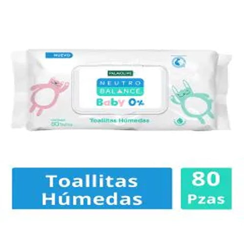Toallas Humedas Palmolive Neutro Balance Baby 0% Con 80