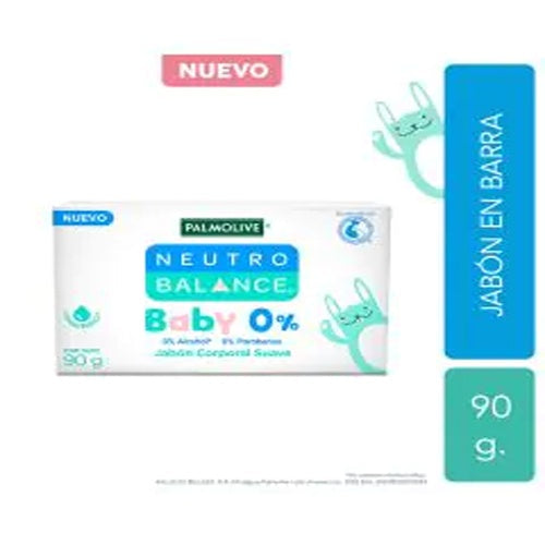 Jabon Palmolive Neutro Balance Corporal Baby 0% 90 Gramos
