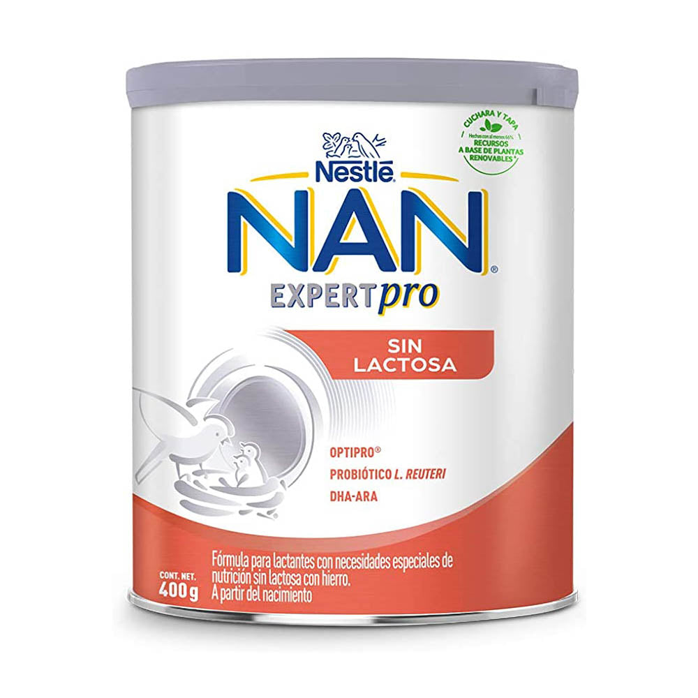 NAN LECHE S/LACTOSA 400 G