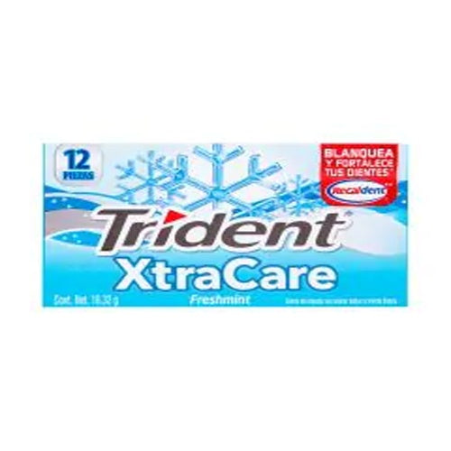 CHICLE TRIDENT XTRAC 12S FRESH S