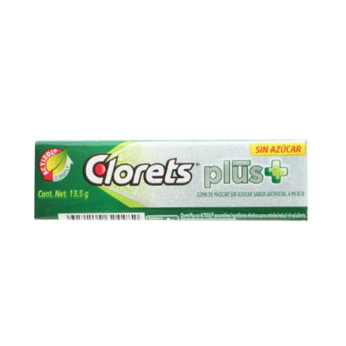 Chicle Clorets Plus 5S 13,5 G