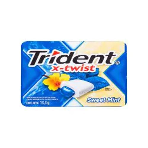 CHICLES TRIDENT X-TWIST SWEET MINT 13.3 G